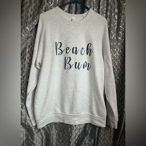Women’s Beach Bum Crewneck Size XL
